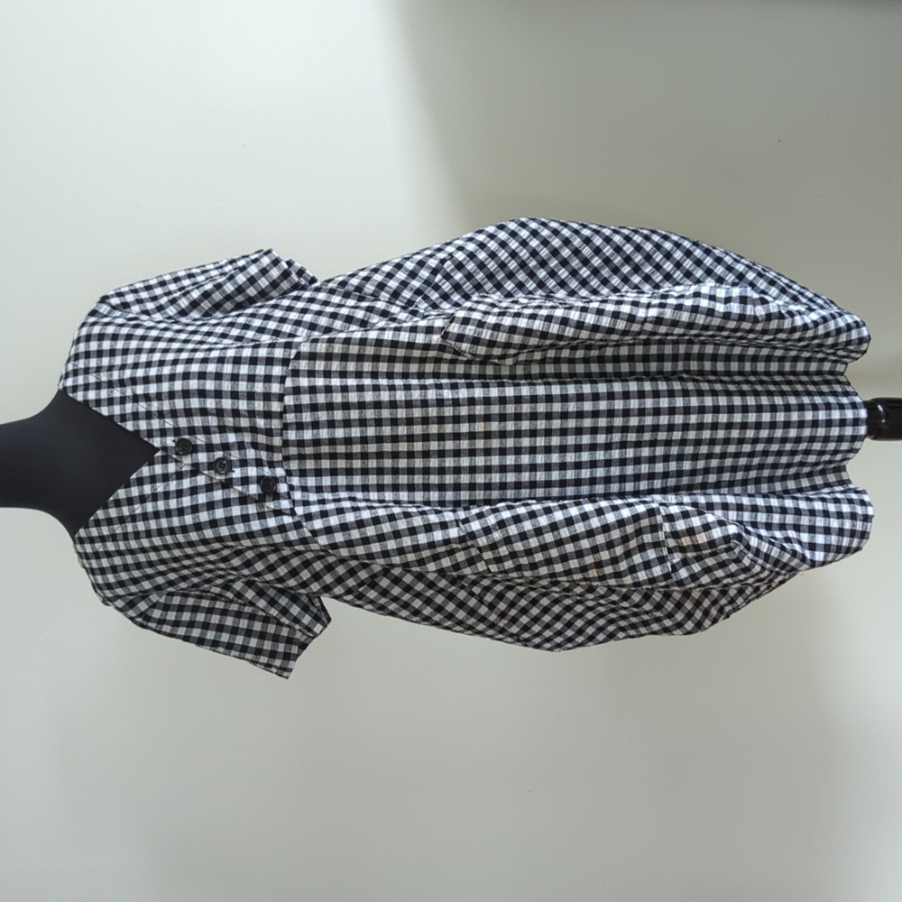 Dubgee Black Gingham dress, medium